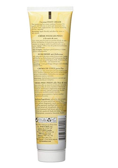 Burt's Bees Coconut Foot Cream, 20g