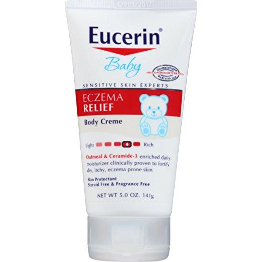 Eucerin Baby Eczema Relief Body Creme, 5 oz PACKAGING MAY VARY