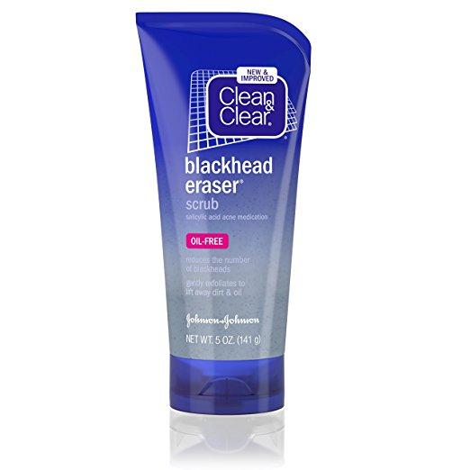 Clean & Clear Blackhead Eraser Facial Scrub 5 oz