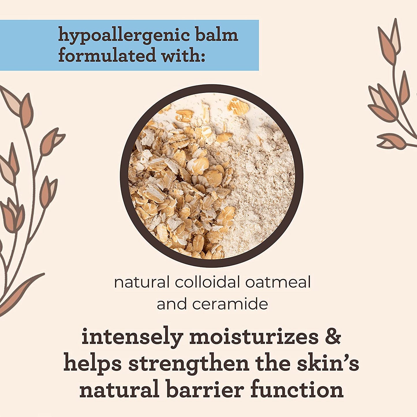 Aveeno Baby Eczema Therapy Nighttime Moisturizing Body Balm with Colloidal Oatmeal & Ceramide, 11 oz. / 312 g