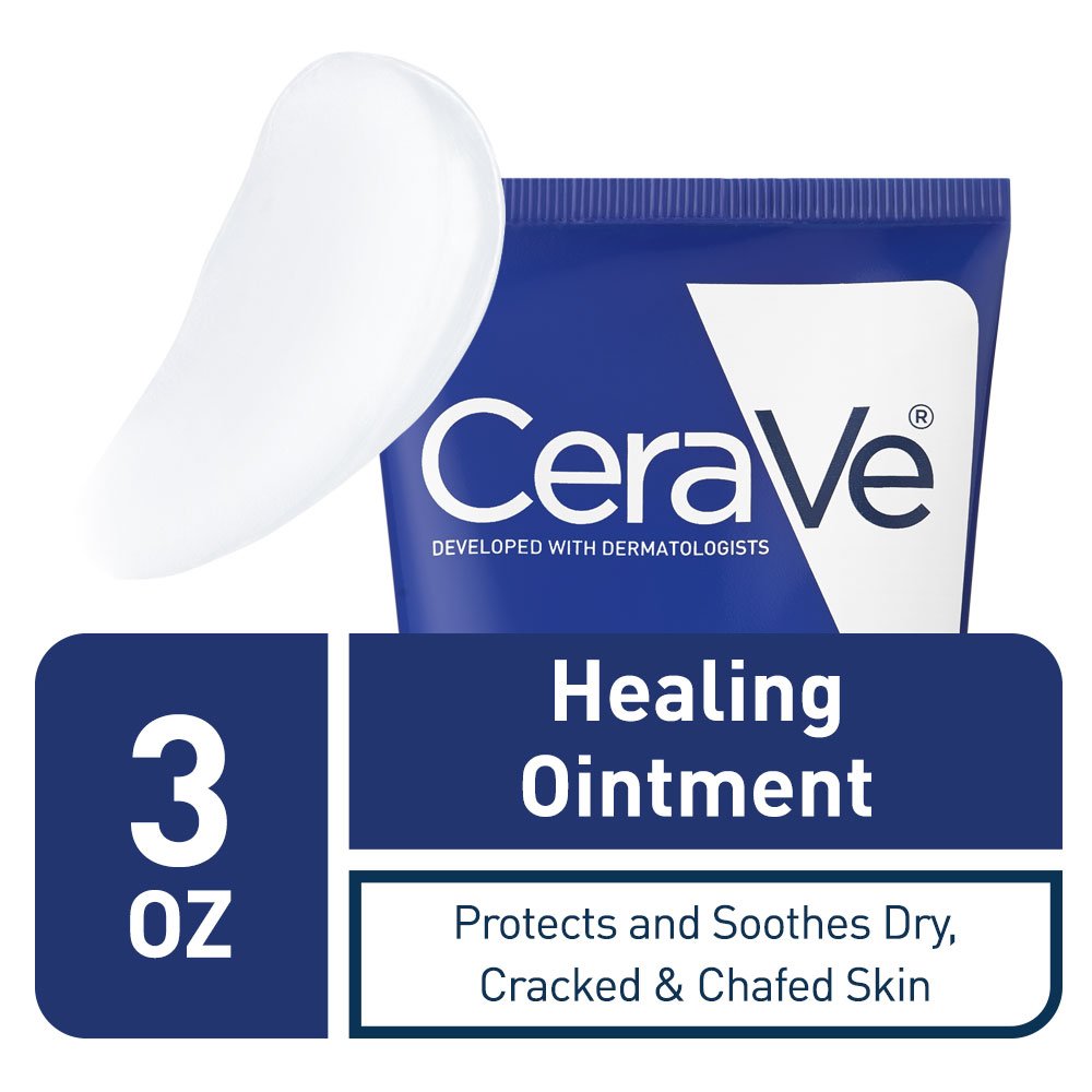 CeraVe Healing Ointment Cracked Skin Repair, 3 oz