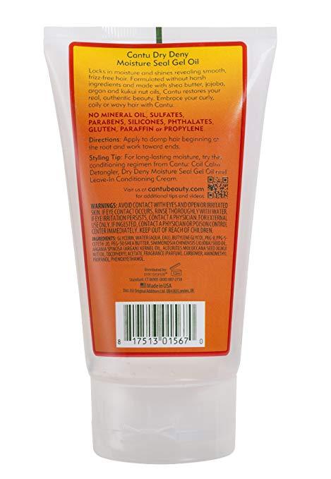 Cantu Shea Butter for Natural Hair Dry Deny Moisture Seal Gel Oil (5 oz / 142 g)