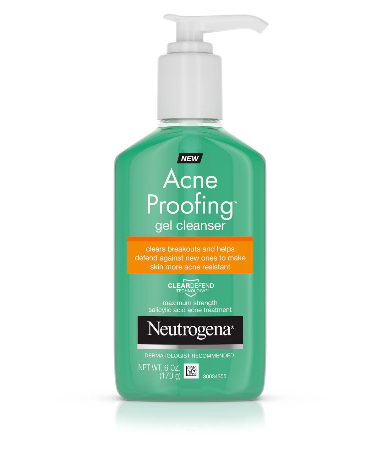 Neutrogena Acne Proofing Gel Cleanser 6 oz