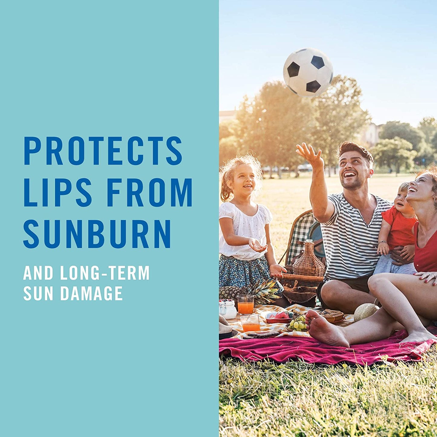 Banana Boat Sunscreen Lip Balm Broad Spectrum SPF 45 with Aloe Vera & Vitamin E 0.15 Oz