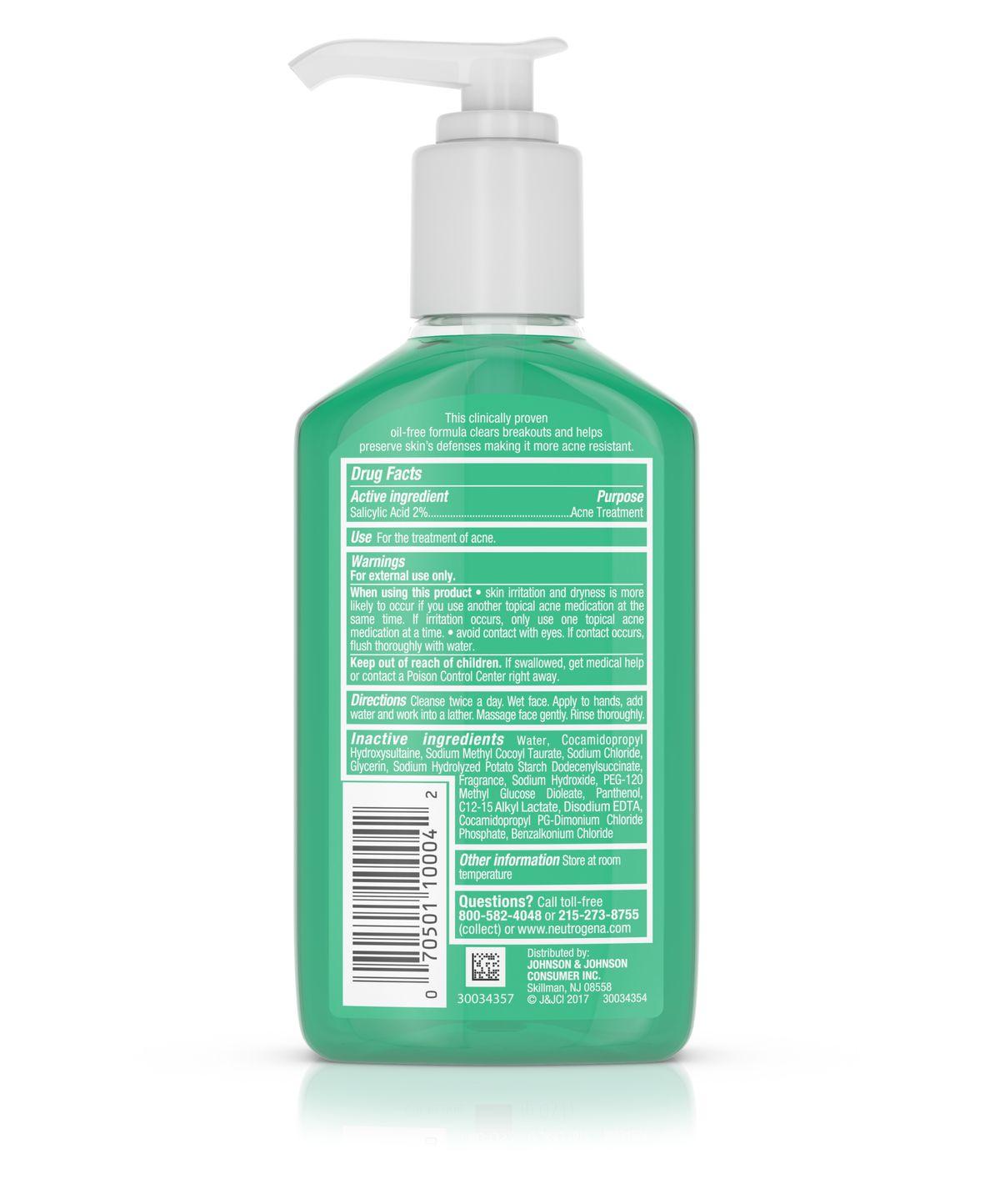 Neutrogena Acne Proofing Gel Cleanser 6 oz
