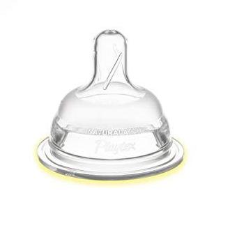 Playtex Baby Naturalatch Most like Mom 3-6M+ 2 Silicone Nipples