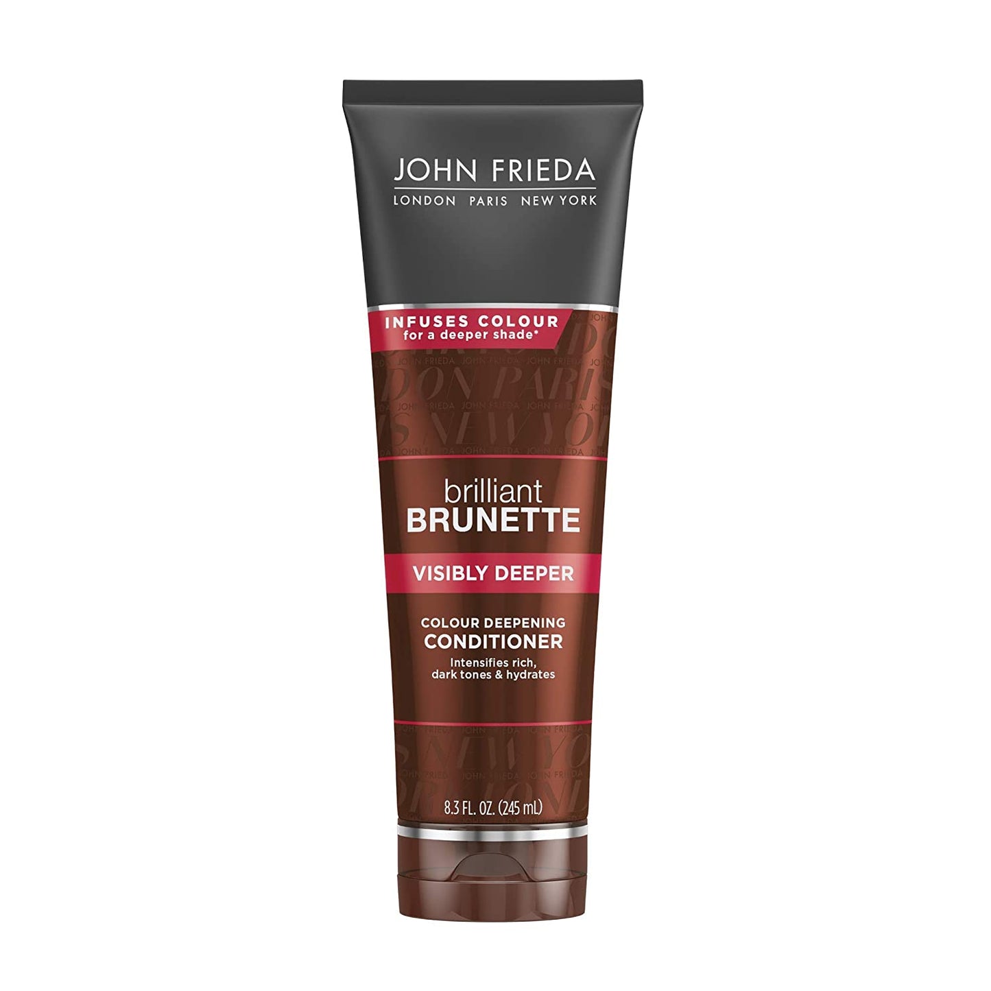 John Frieda Brilliant Brunette Colour Deepening Conditioner, 8.3 fl.oz / 245ml PACKAGING MAY VARY