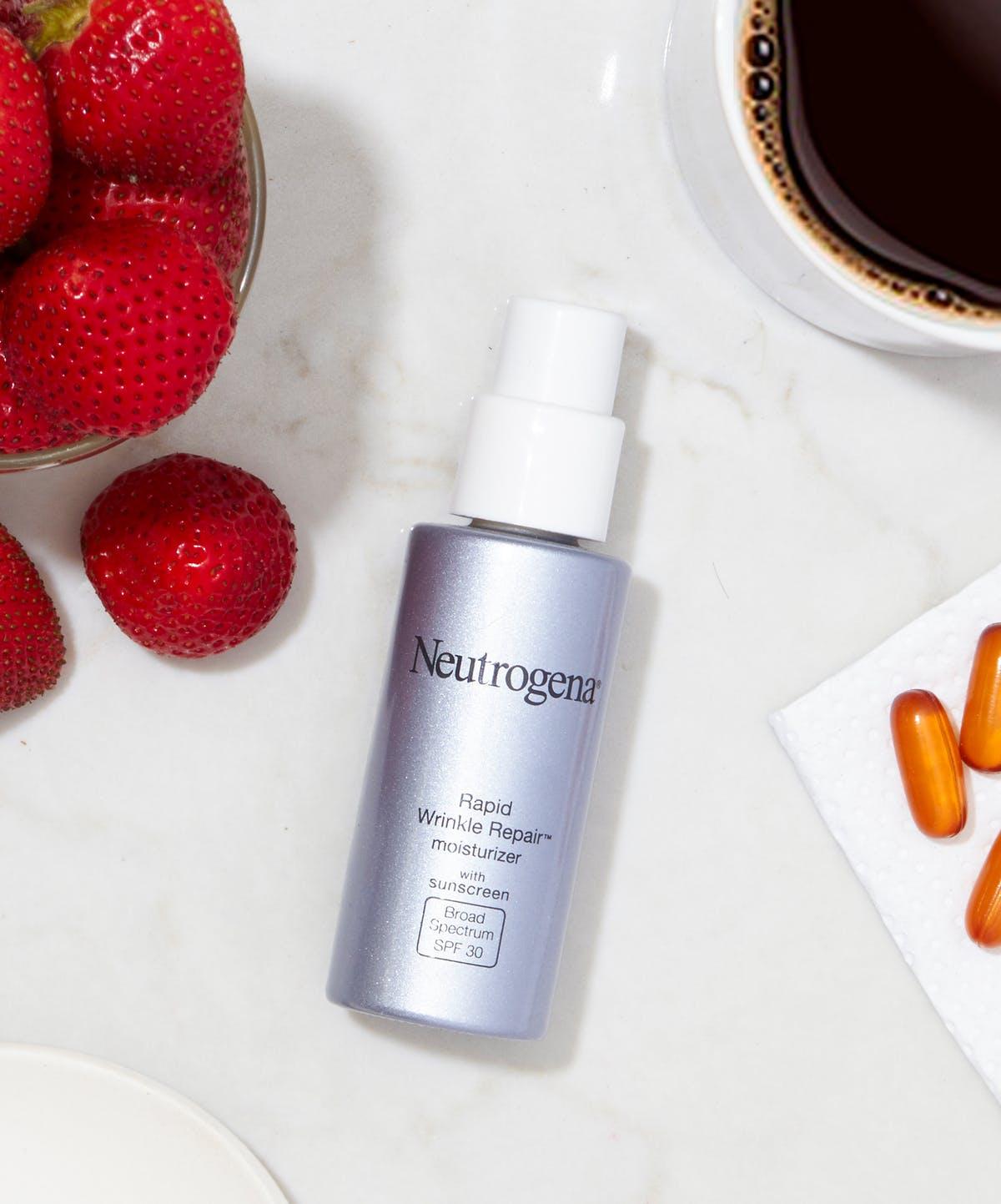 Neutrogena Rapid Wrinkle Repair Moisturizer with Sunscreen Broad Spectrum SPF 30, 1 fl.oz