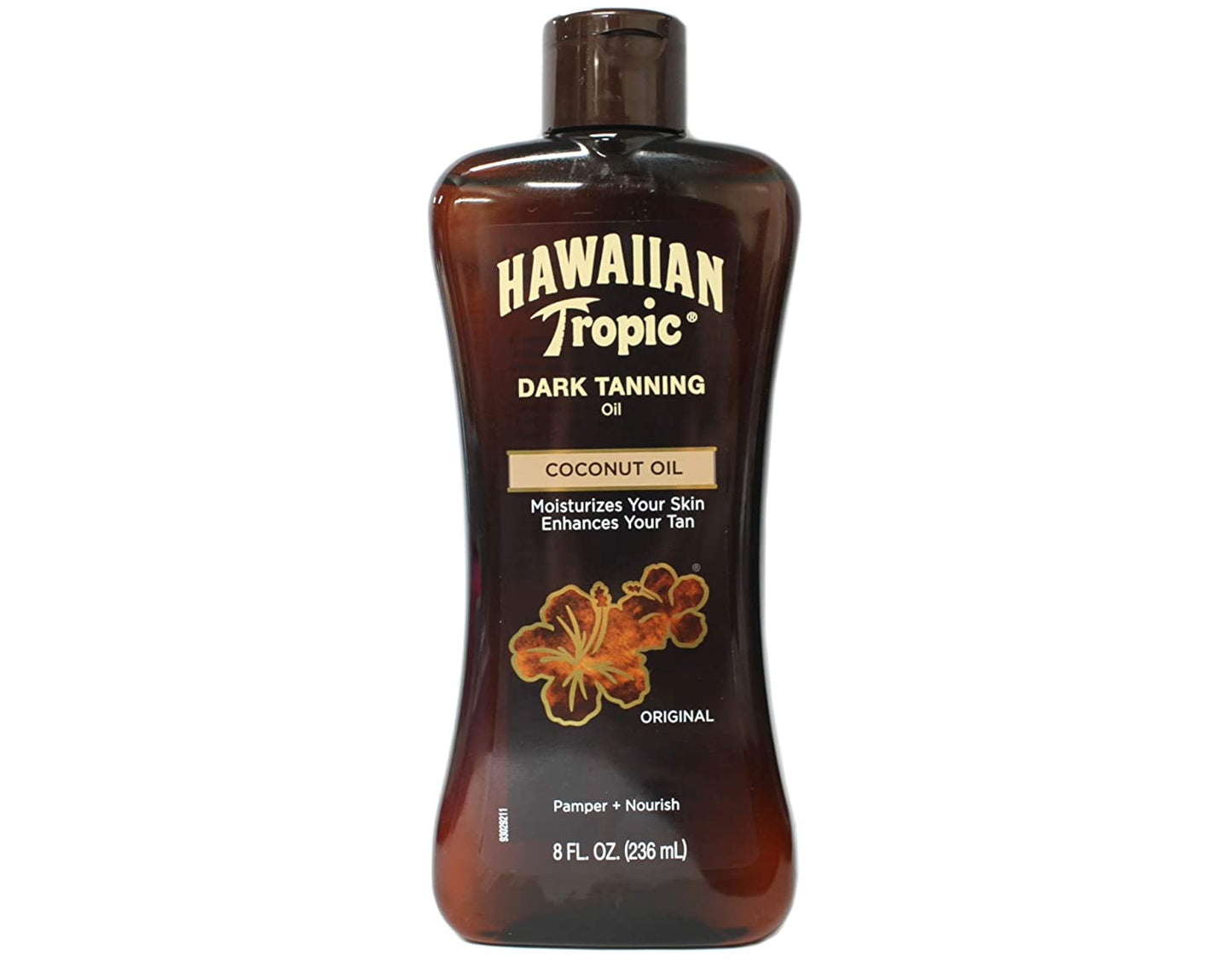 Hawaiian Tropic Dark Tanning Oil, Original, Coconut Oil 236 ml / 8 oz