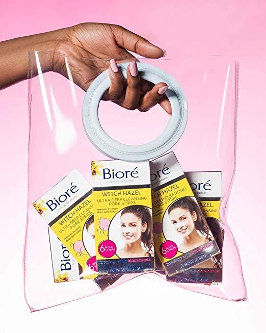 Biore Witch Hazel Ultra Deep Cleansing Pore Strips (6 Nose Strips)