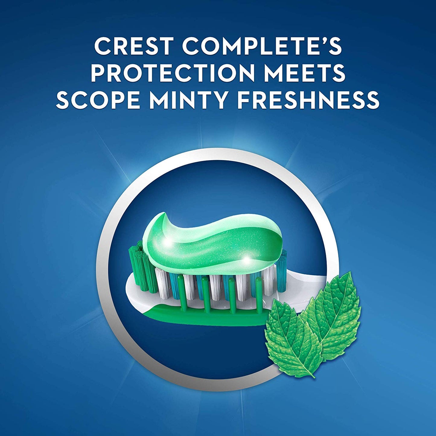 Crest Plus Scope Complete Whitening Toothpaste, Minty Fresh, 5.4 oz
