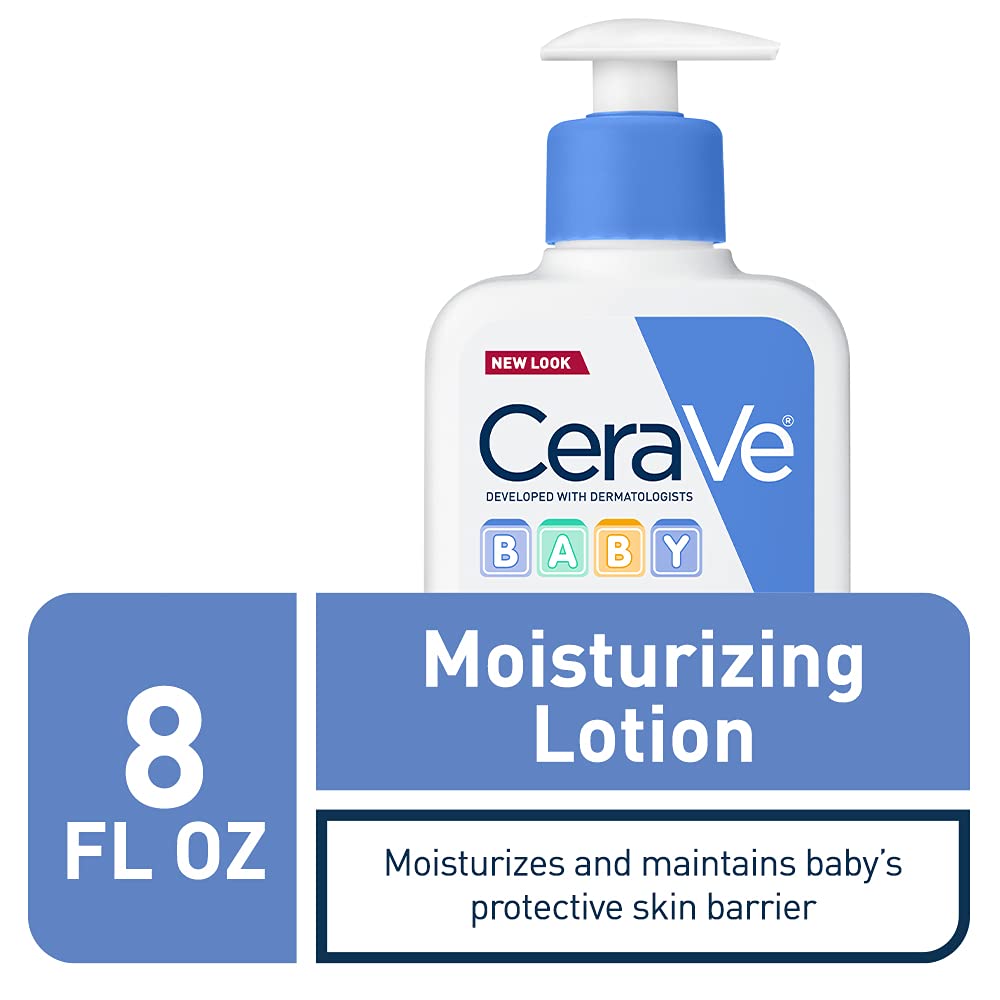 CeraVe Baby Moisturizing Lotion with 3 Essential Ceramides & Vitamin E, 8 fl.oz / 237ml