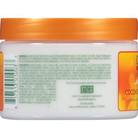 Cantu Shea Butter for Natural Hair Coconut Curling Cream 12 Oz