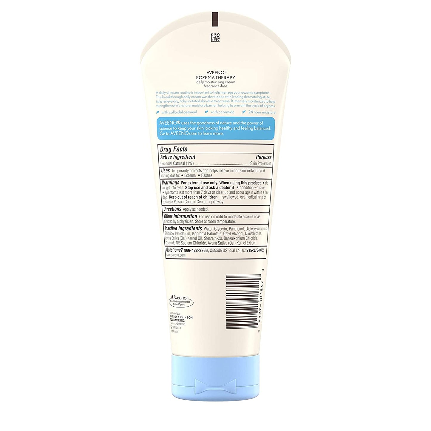 Aveeno Active Naturals Eczema Therapy Moisturizing Cream, 7.3 oz