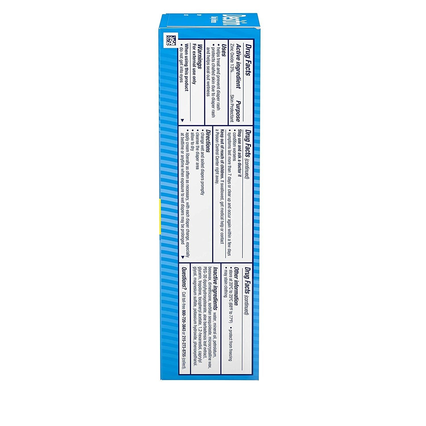 Desitin Daily Defense Zinc Oxide Diaper Rash Cream 2 oz / 57 g