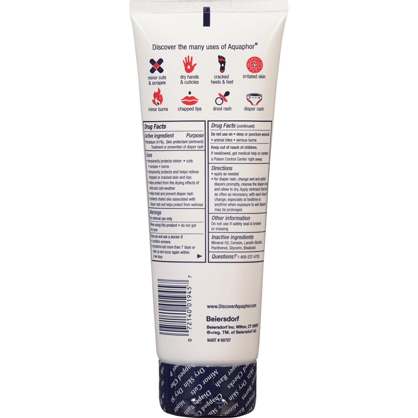 Aquaphor Healing Ointment Advanced Therapy 7 oz.