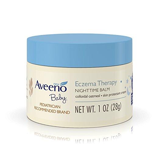 Aveeno Baby Eczema Therapy Nighttime Balm, 1 Oz