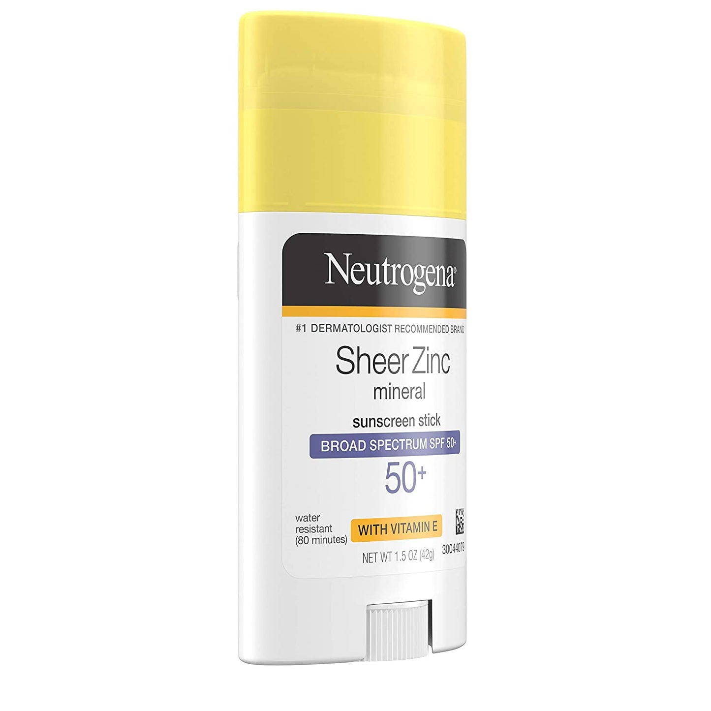 Neutrogena Sheer Zinc Oxide Mineral Sunscreen Stick with Vitamin E SPF 50+ UVA/UVB Protection 1.5 oz. 42 g