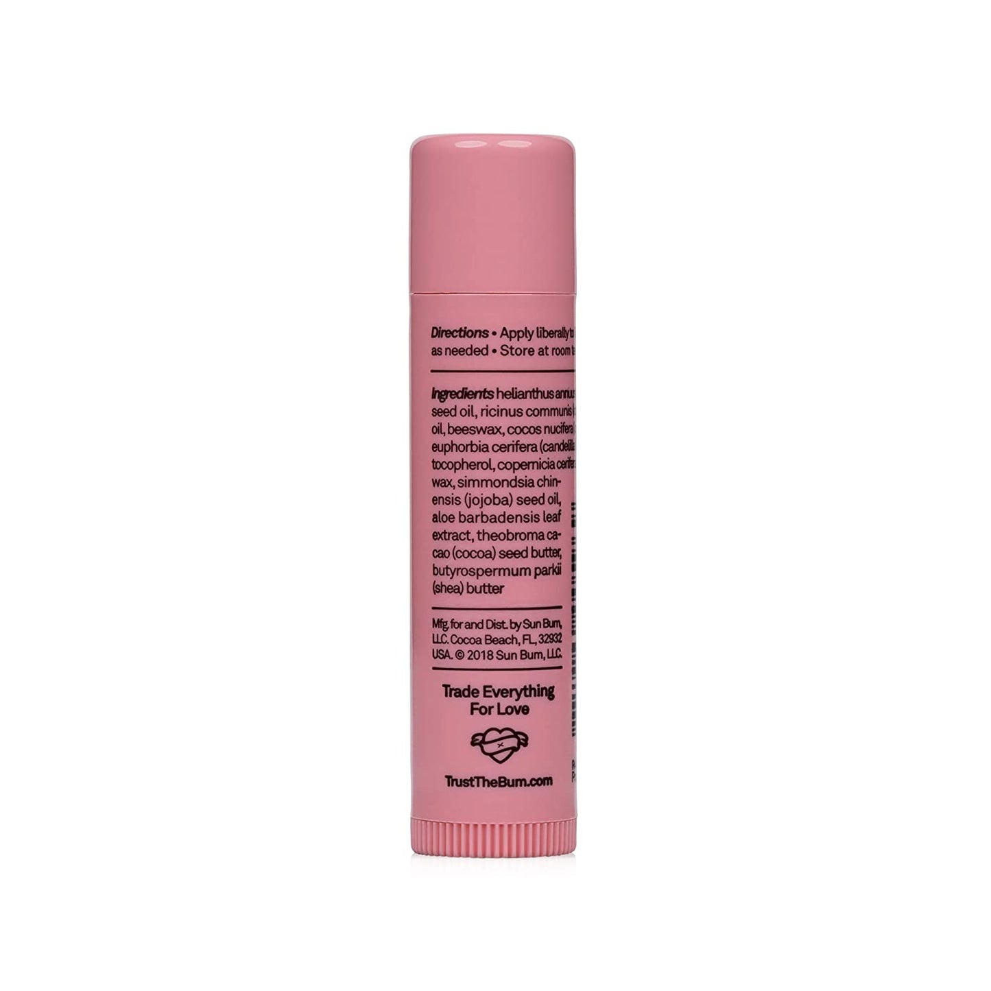Sun Bum Wild Strawberry Cocobalm Moisturizing Lip Balm with Aloe & Coconut Oil, 0.15 oz. / 4.25g