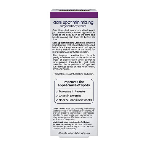Gold Bond Dark Spot Minimizing Body Cream Tone Correctors 2 oz / 56 g