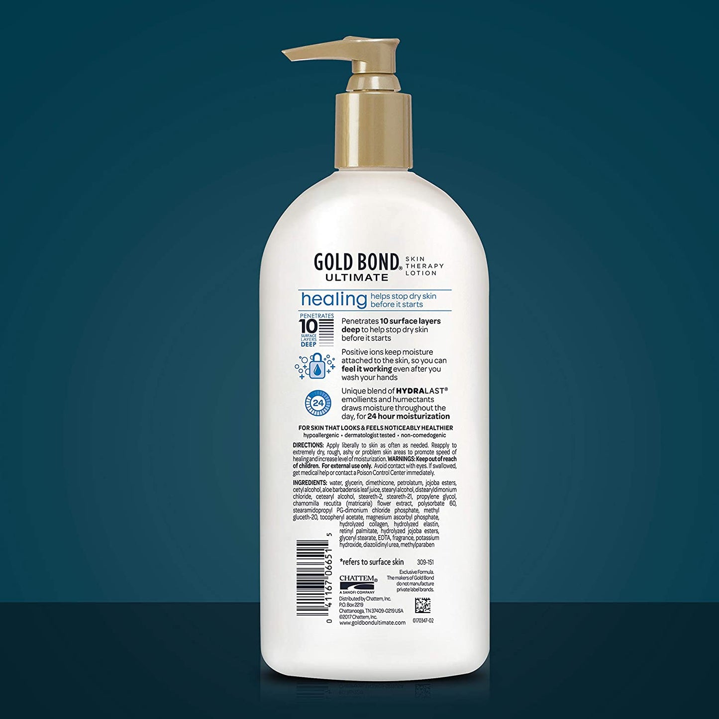 Gold Bond Ultimate Healing Skin Therapy Lotion, Aloe, 14 oz. / 396g