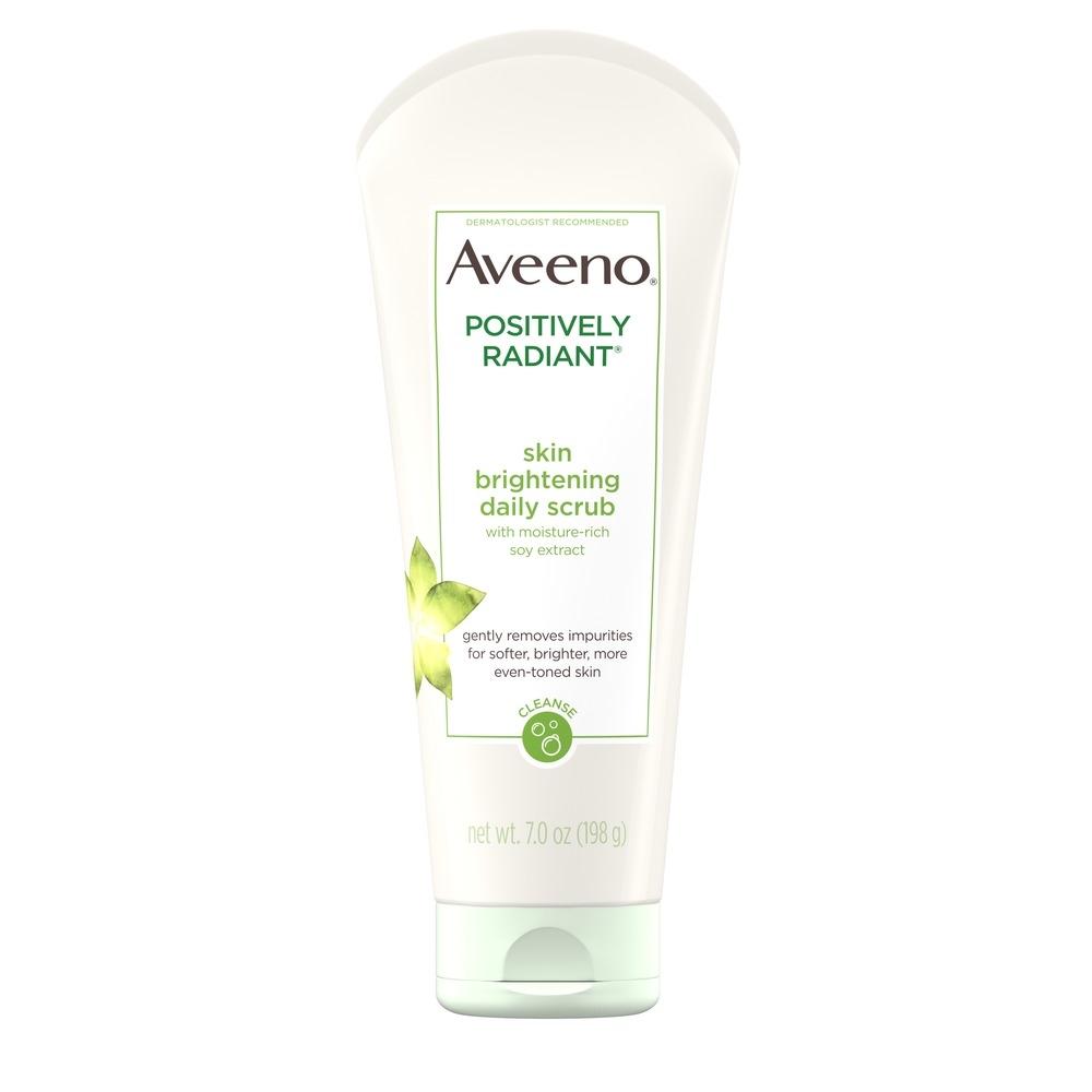 Aveeno Positively Radiant Skin Brightening Daily Scrub, 140g