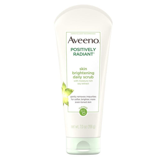 Aveeno Positively Radiant Skin Brightening Daily Scrub, 140g