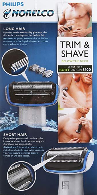Philips Norelco BG2028/42 Bodygroom 3100 (Packaging May Vary)