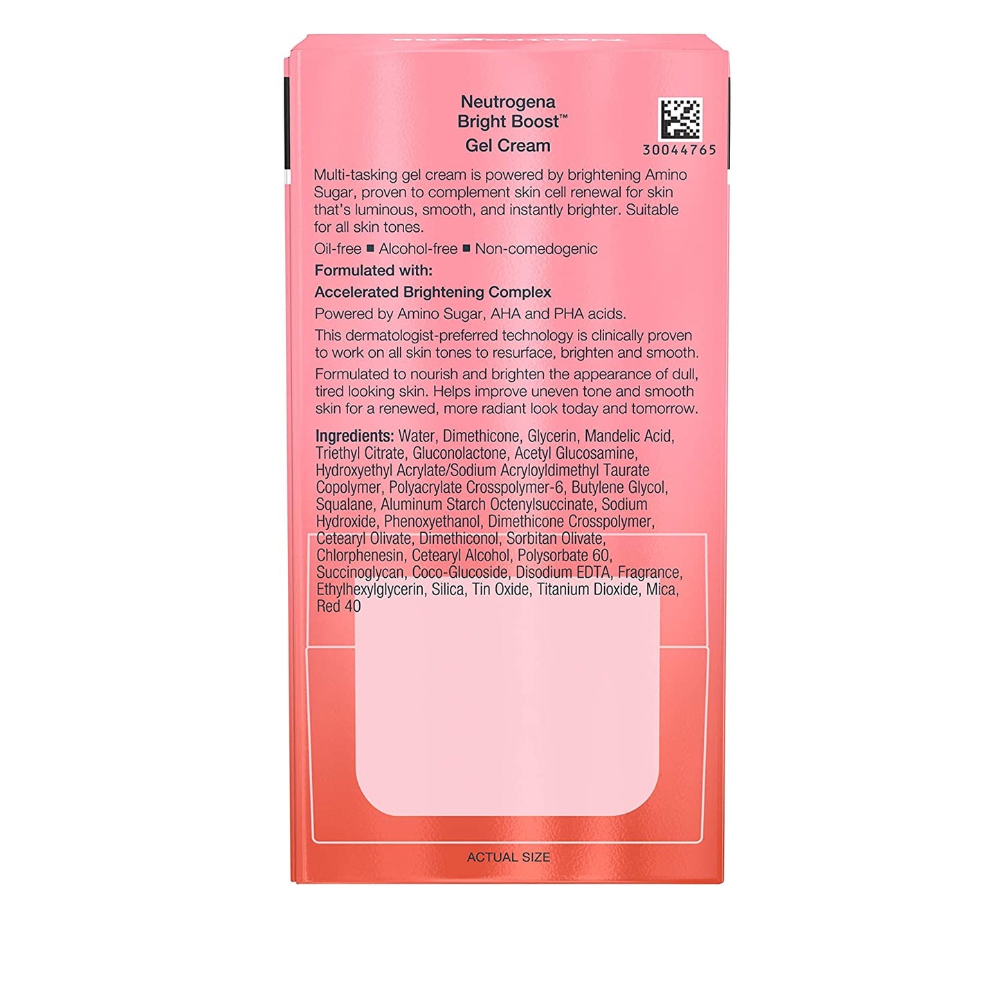 Neutrogena Bright Boost Brightening Moisturizing Face Cream, 1.7 fl.oz / 50ml