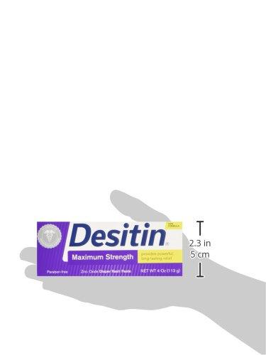 DESITIN Maximum Strength, Zinc Oxide Diaper Rash Paste 4 oz / 113 g