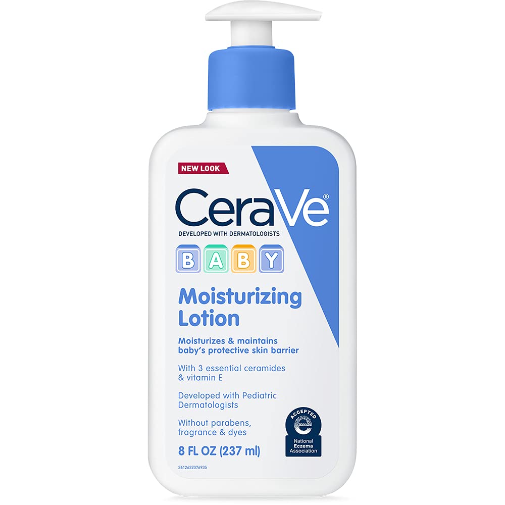 CeraVe Baby Moisturizing Lotion with 3 Essential Ceramides & Vitamin E, 8 fl.oz / 237ml