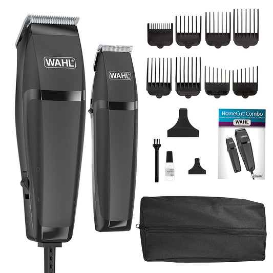 Wahl Clipper Corp Pro 14 Piece Styling Kit with Hair Clipper and Beard Trimmer, Model 79450, Chrome