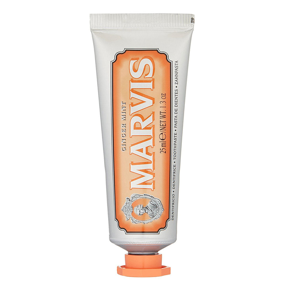 Marvis Travel Toothpaste (25 mL) Flavor: Ginger Mint