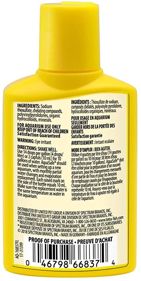 Tetra BettaSafe Water Conditioner, 1.69 fl.oz (1 Count)