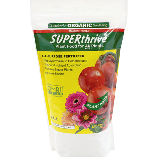 SUPERthrive Plant Food For All Plants All-Purpose Fertilizer Promotes Bigger Plants and Blooms 1kg