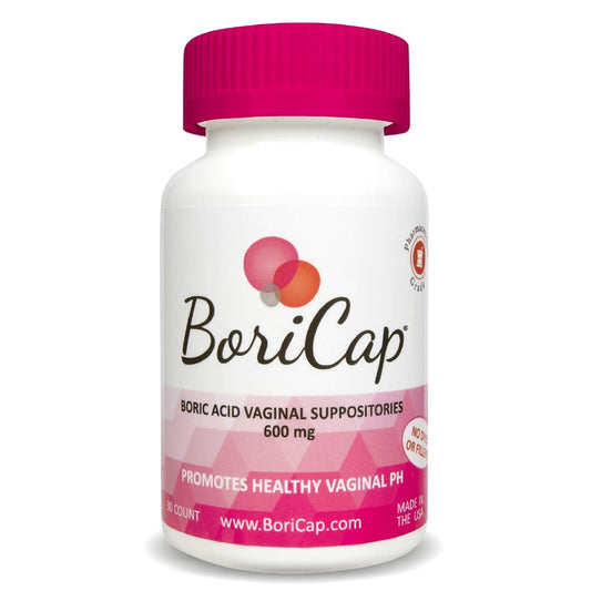 BoriCap Boric Acid Suppositories 600 mg (30 Count)