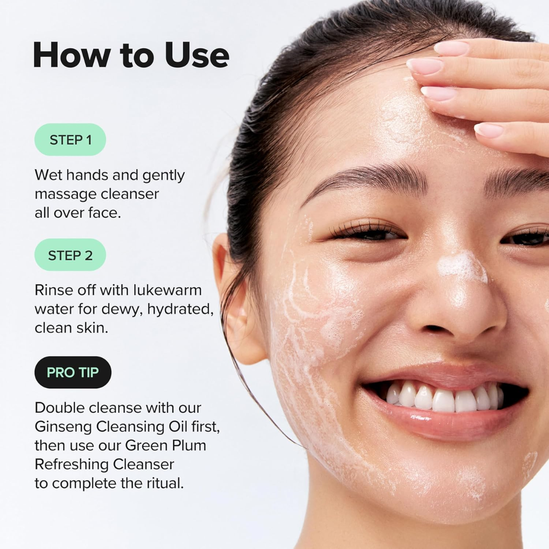 Beauty of Joseon Green Plum Refreshing Cleanser, 100 ml / 3.38 oz