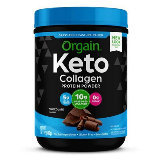 Orgain KETO Collagen Chocolate - 14.1oz / 400g