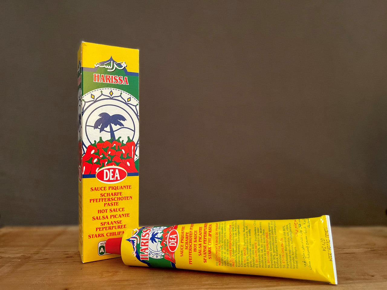Harissa Condiment In Tube - Spicy 120g Hot Sauce