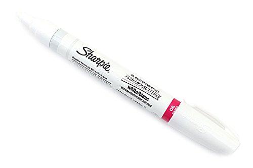 Sharpie Oil-Based Paint Marker, Medium Point, White Ink