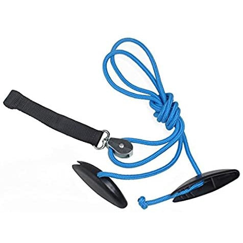 Economy Overhead Overdoor Shoulder Therapy Exercise Pulley System, Plastic Handles (Blue)