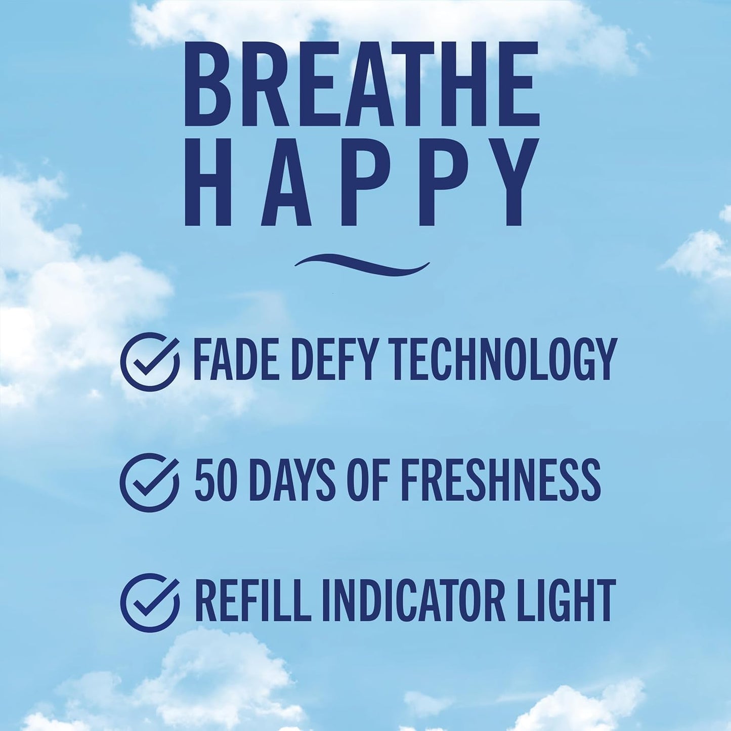 Febreze Plug Dual Refill Air Fresheners Linen & Sky Scent + 1 Warmer