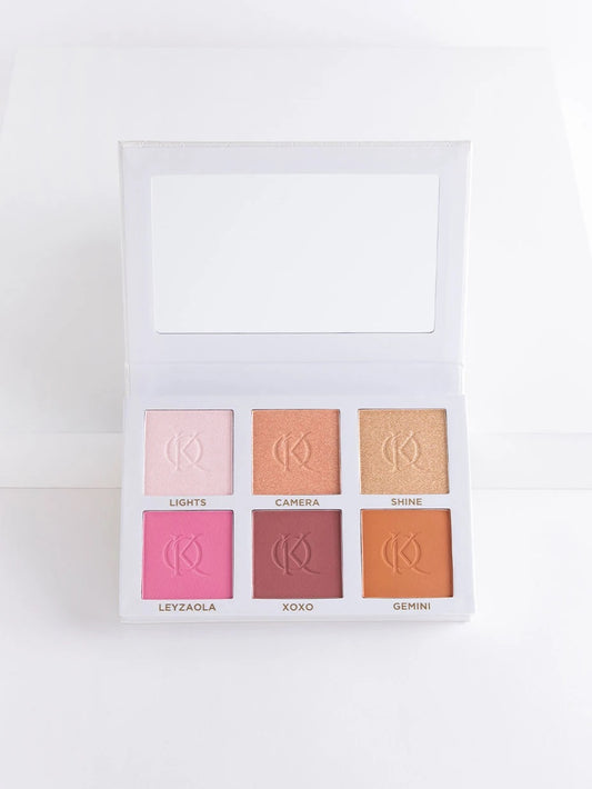 Kenia Ontiveros Beauty Blush and Set Kit Palette, Vegan