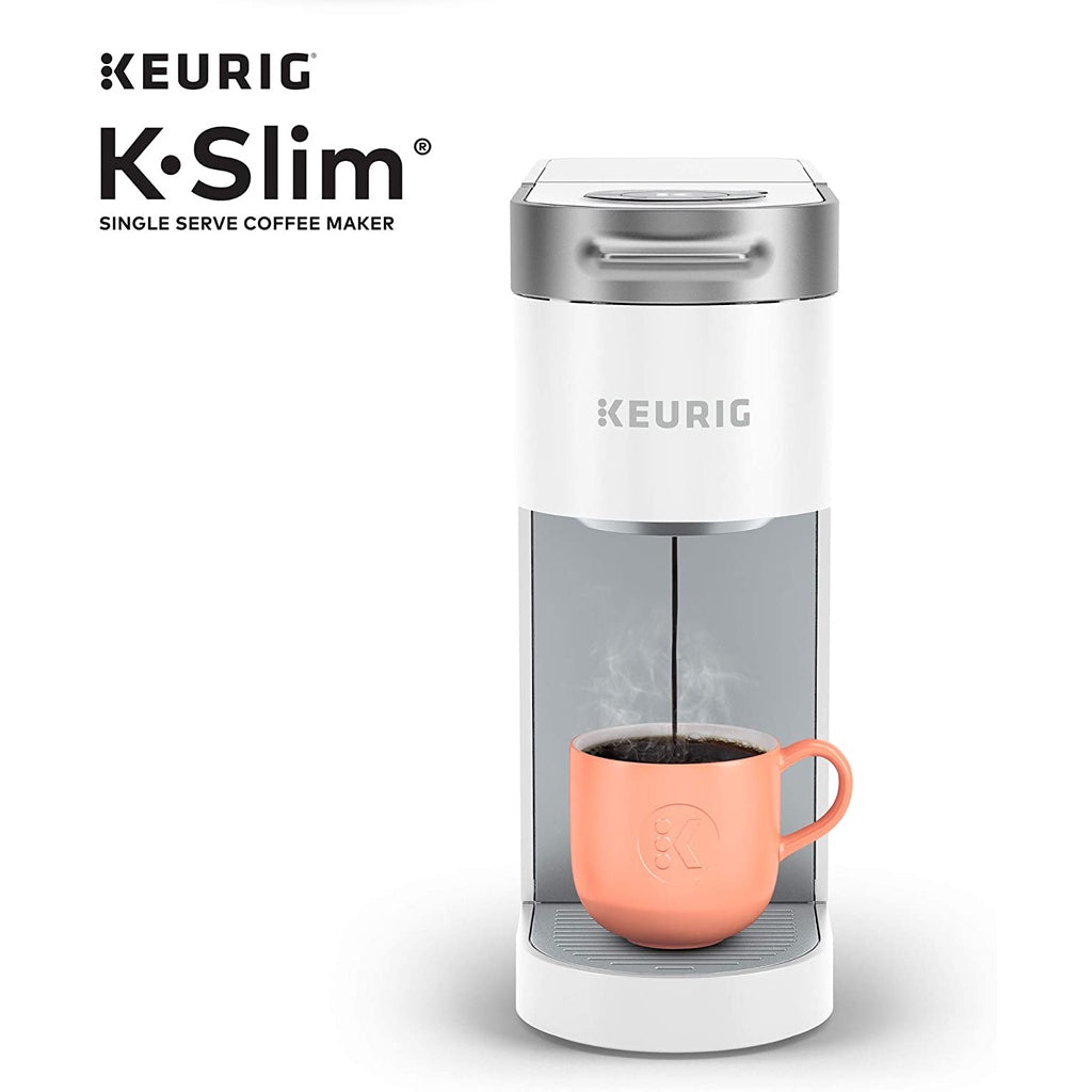 Keurig K-Slim Coffee Maker, Single Serve K-Cup Pod Coffee Brewer, 8 to 12 oz. Brew Sizes (120V/60Hz)