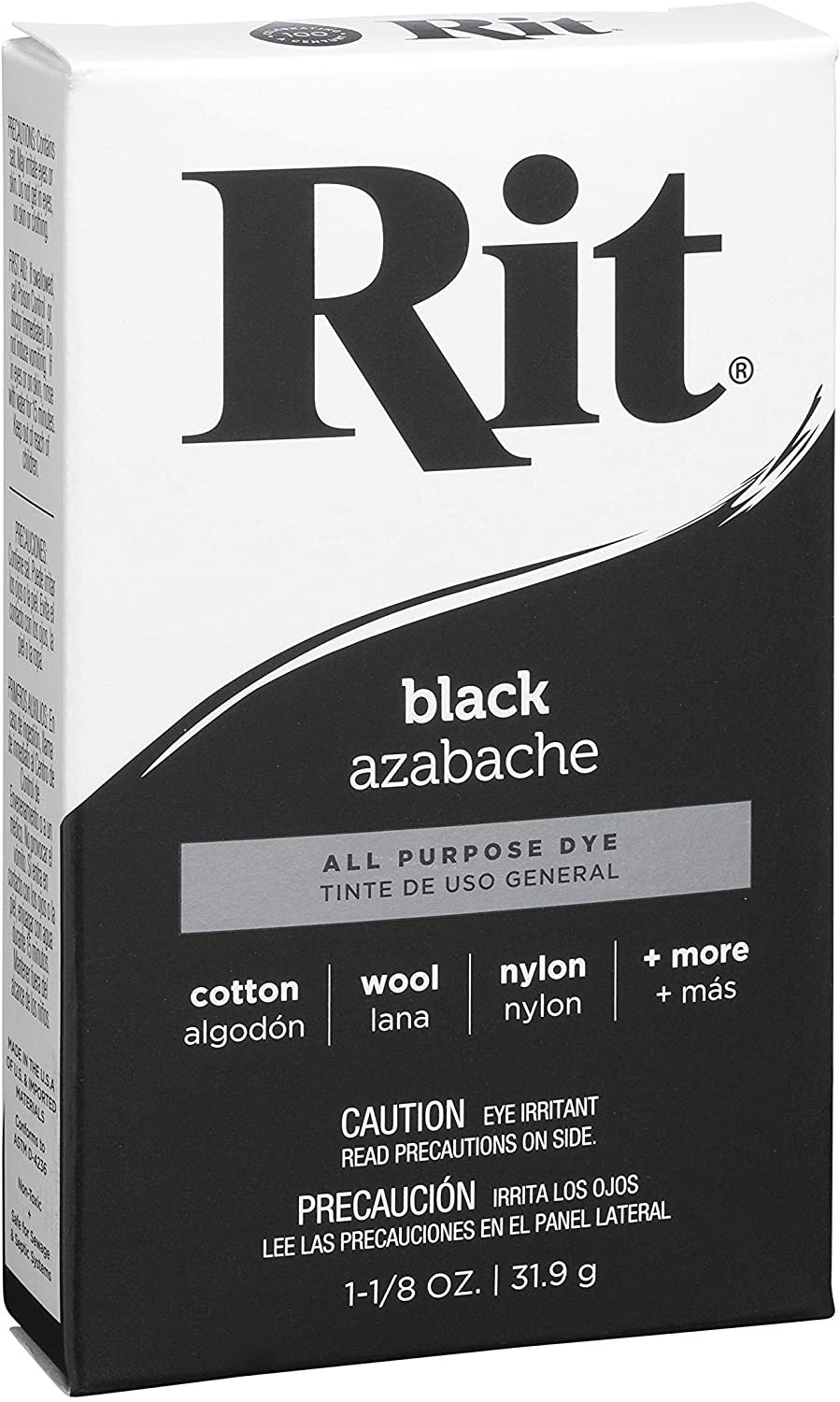 Rit All-Purpose Powder Dye, Black 31.9 g