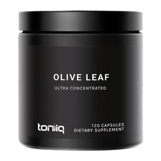 Toniiq Olive Leaf Ultra Concentrated Supplement 120 Capsules