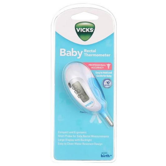 Vicks Baby Rectal Thermometer Flexible Tip