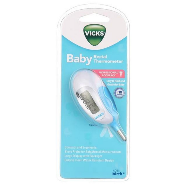 Vicks Baby Rectal Thermometer Flexible Tip arenade.ph