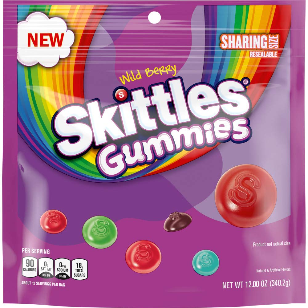 Skittles Gummies Sharing Size- 340.2g / 12 oz