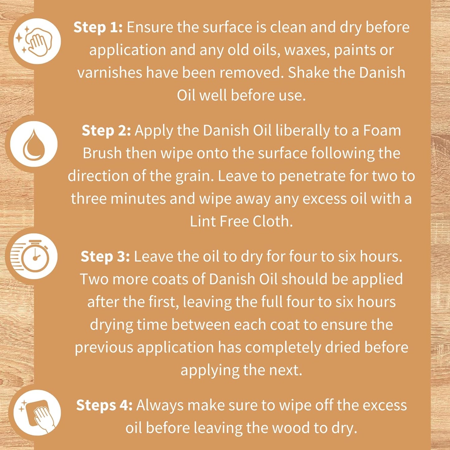 Furniture Clinic Danish Oil For Wood 250ml